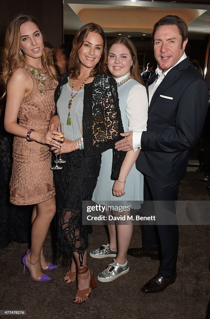 The Red Magazine Dinner In Honour Of Yasmin Le Bon At The Bulgari Hotel