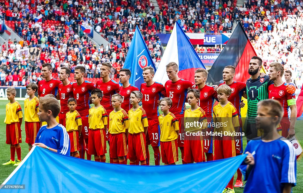 Czech Republic v Denmark - UEFA Under21 European Championship 2015