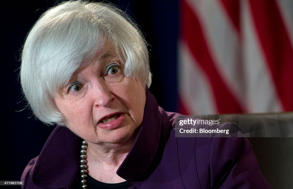 Janet Yellen Holds News Conference Following FOMC Meeting