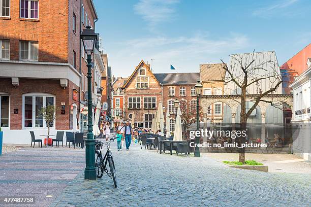 aachen historic city centre - aachen stock pictures, royalty-free photos & images