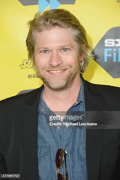 Actor Todd Lowe attends the "Sequoia" premiere during the 2014 SXSW Music, Film + Interactive Festival at the Topfer Theatre at ZACH on March 9, 2014...