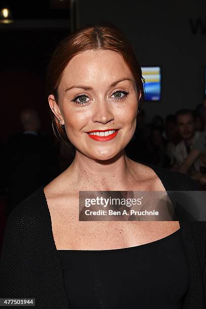 Arielle Free attends the Fan Footage Event of 'Terminator Genisys' at Vue Westfield on June 17, 2015 in London, England.