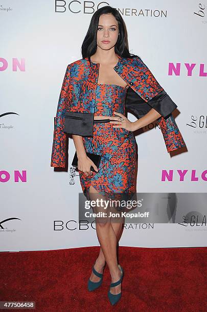 Actress Alexis Knapp arrives at NYLON Magazine And BCBGeneration Annual May Young Hollywood Issue Party Hosted By May Cover Star Dakota Fanning at...