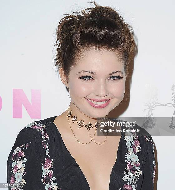 Actress Sammi Hanratty arrives at NYLON Magazine And BCBGeneration Annual May Young Hollywood Issue Party Hosted By May Cover Star Dakota Fanning at...