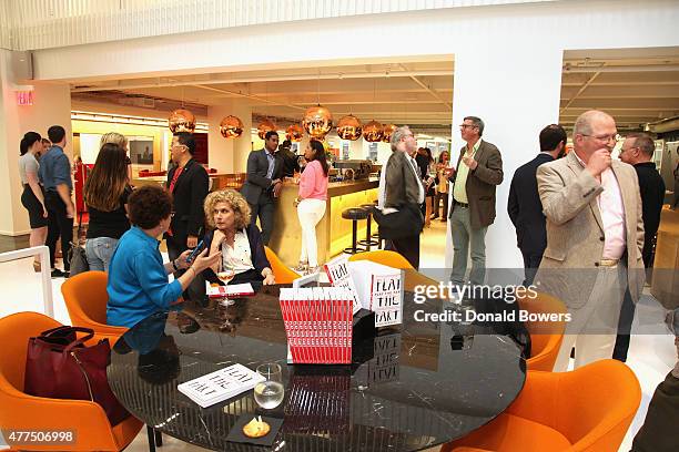 Atmosphere during the book release party for Gina Barnett's "Play the Part" at GLG on June 17, 2015 in New York City.