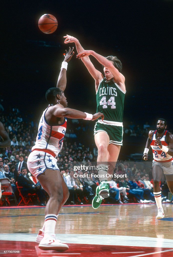 Boston Celtics v Washington Bullets