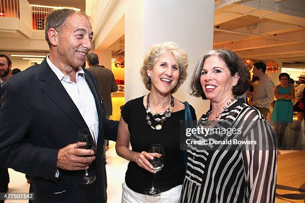 Gina Barnett and guests attend the book release party for Gina Barnett's "Play the Part" at GLG on June 17, 2015 in New York City.