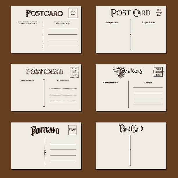 Postcards Stack 1,426 Stack Of Postcards High Res Illustrations - Getty Images