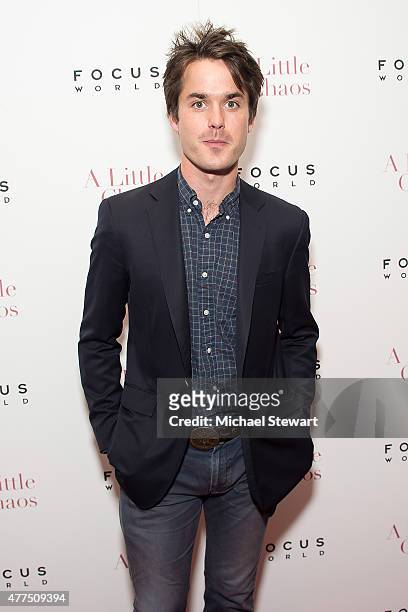 Thomas Matthews attends the "A Little Chaos" New York premiere at Museum of Modern Art on June 17, 2015 in New York City.