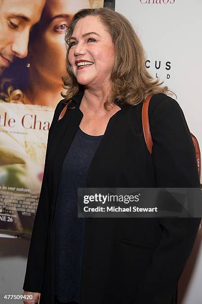 Actress Kathleen Turner attends the "A Little Chaos" New York premiere at Museum of Modern Art on June 17, 2015 in New York City.