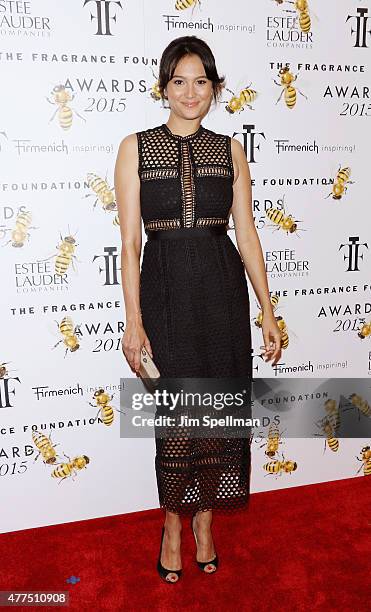 Personality Emma Willis attends the 2015 Fragrance Foundation Awards at Alice Tully Hall at Lincoln Center on June 17, 2015 in New York City.