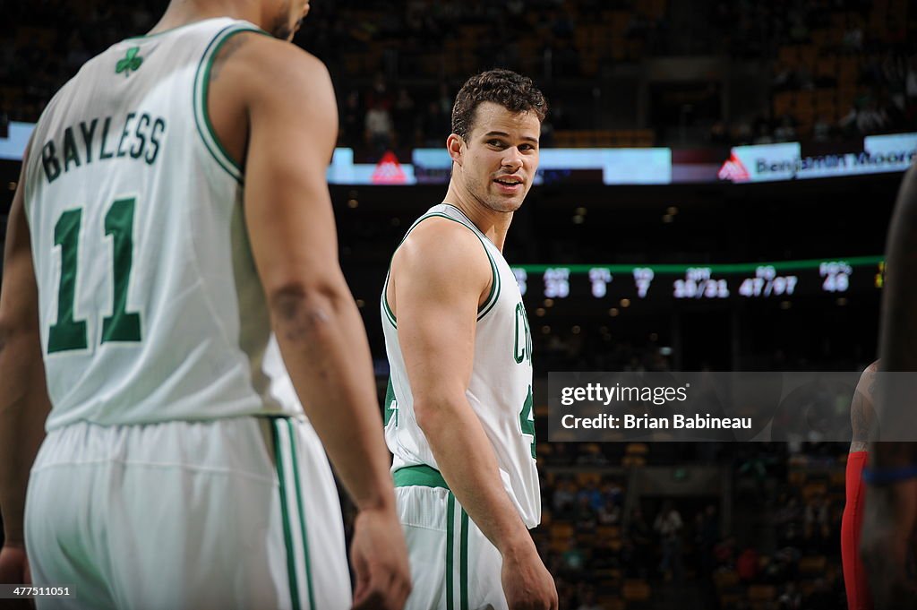 Detroit Pistons  v Boston Celtics