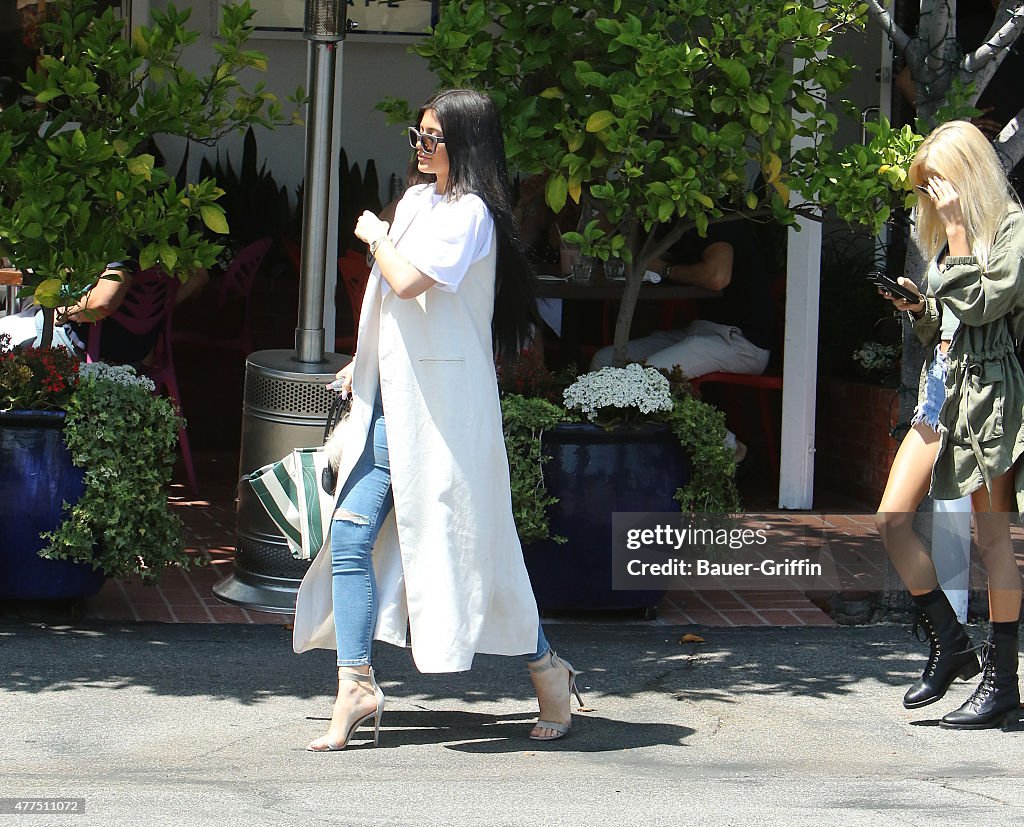 Celebrity Sightings In Los Angeles - June 17, 2015