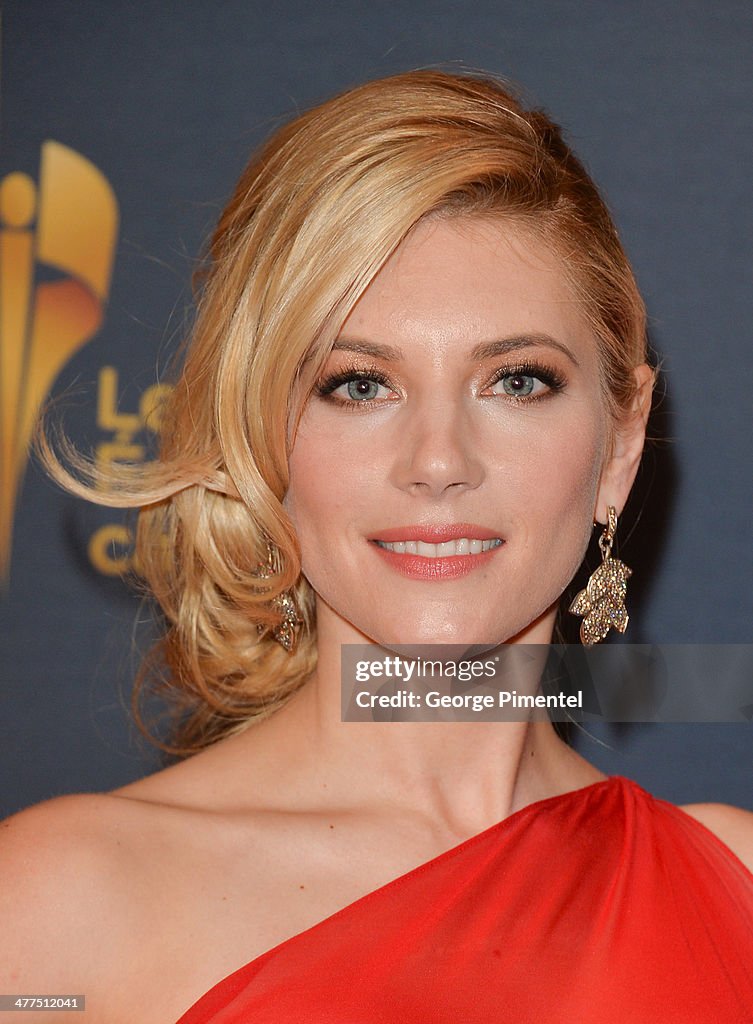 Actress Katheryn Winnick arrives at the Canadian Screen Awards at
