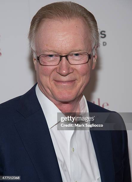 Television Personality Chuck Scarbourgh attends "A Little Chaos" New York Premiere at the Museum of Modern Art on June 17, 2015 in New York City.