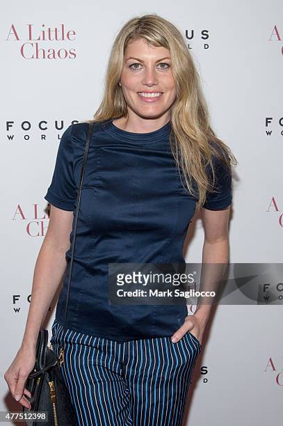 Meredith Ostrom attends "A Little Chaos" New York Premiere at the Museum of Modern Art on June 17, 2015 in New York City.