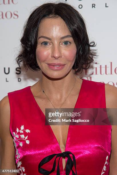 Lisa Falcone attends "A Little Chaos" New York Premiere at the Museum of Modern Art on June 17, 2015 in New York City.
