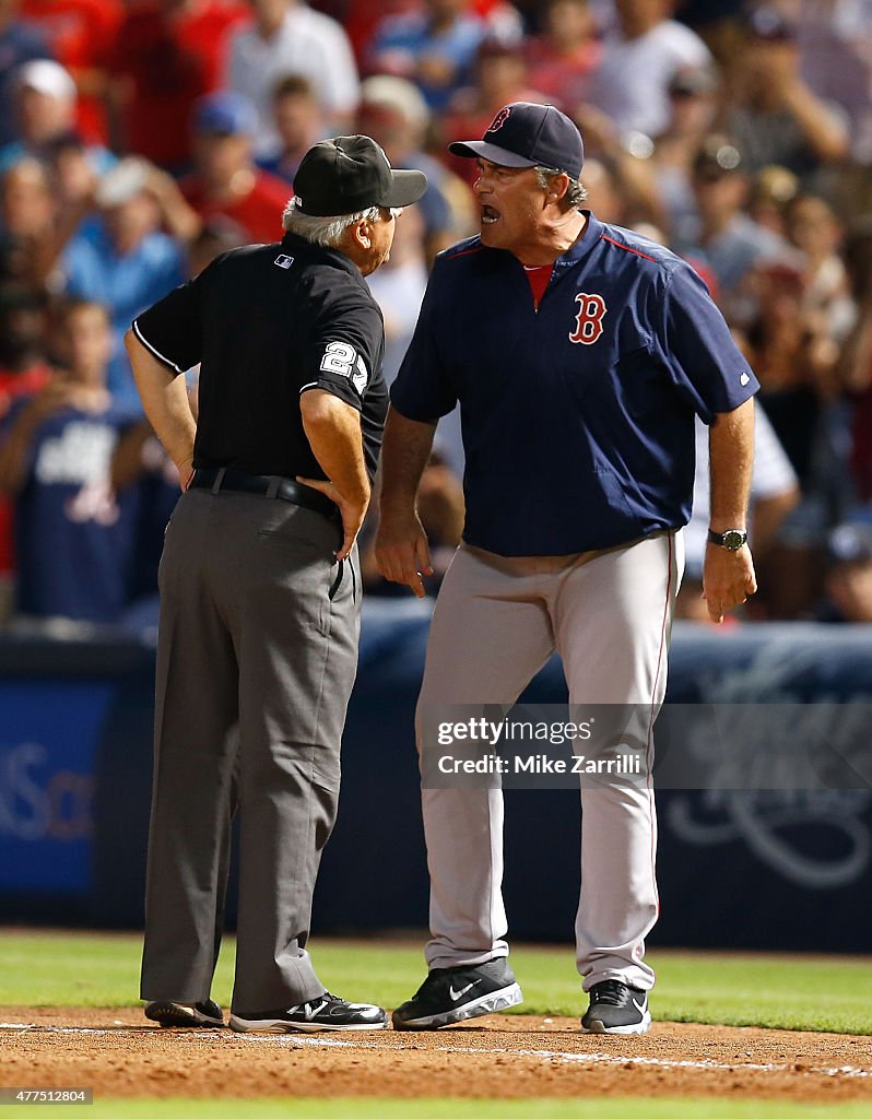 Boston Red Sox v Atlanta Braves