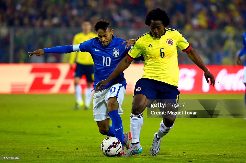 Brazil v Colombia: Group C - 2015 Copa America Chile