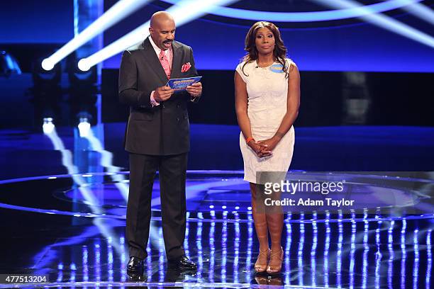 Anthony Anderson vs Toni Braxton and Monica Potter vs Curtis Stone" - The series premiere of "Celebrity Family Feud" will feature actor Anthony...
