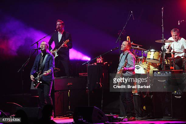 Musician David Gray performs at the David Gray in Concert at Radio City Music Hall on June 17, 2015 in New York City.