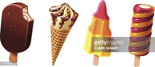 icecream collection - ice cream 幅插畫檔、美工圖案、卡通及圖標