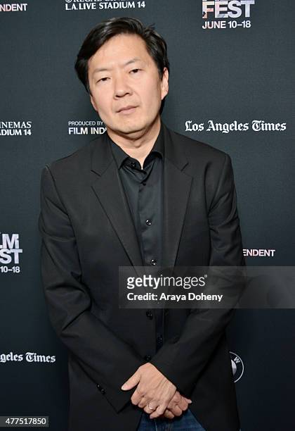 Actor Ken Jeong attends the "Seoul Searching" screening during the 2015 Los Angeles Film Festival at Regal Cinemas L.A. Live on June 17, 2015 in Los...