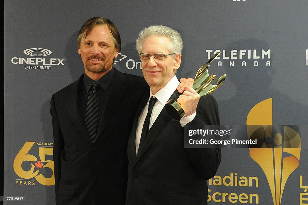 2014 Canadian Screen Awards - Press Room