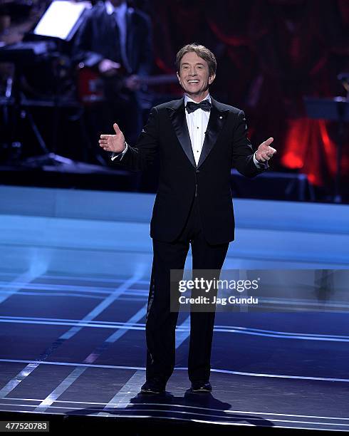 Actor Martin Short hosts the 2014 Canadian Screen Awards at Sony Centre for the Performing Arts on March 9, 2014 in Toronto, Canada.