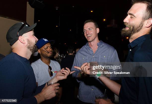 Guests attend the SAG/WAGw Party during the 2015 Los Angeles Film Festival at Lucky Strike Lanes at L.A. Live on June 15, 2015 in Los Angeles,...