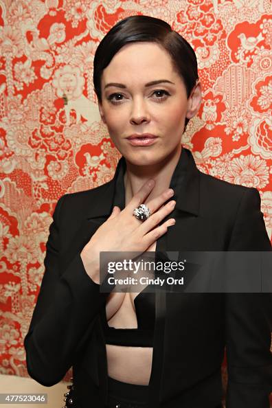 Actress Rose McGowan attends the Casa Reale Fine Jewelry Launch at