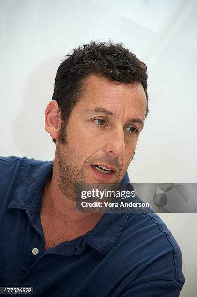 Adam Sandler on location on June 15, 2015 in Cancun, Mexico.