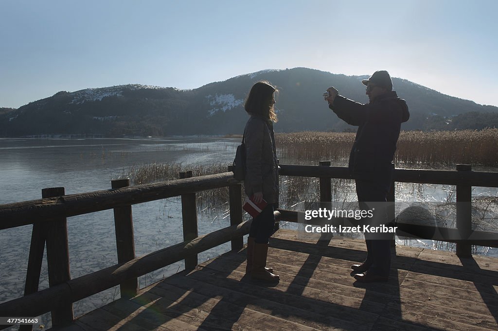 Abant lake near Bolu