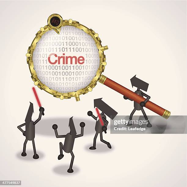 crime - wireless access point stock illustrations