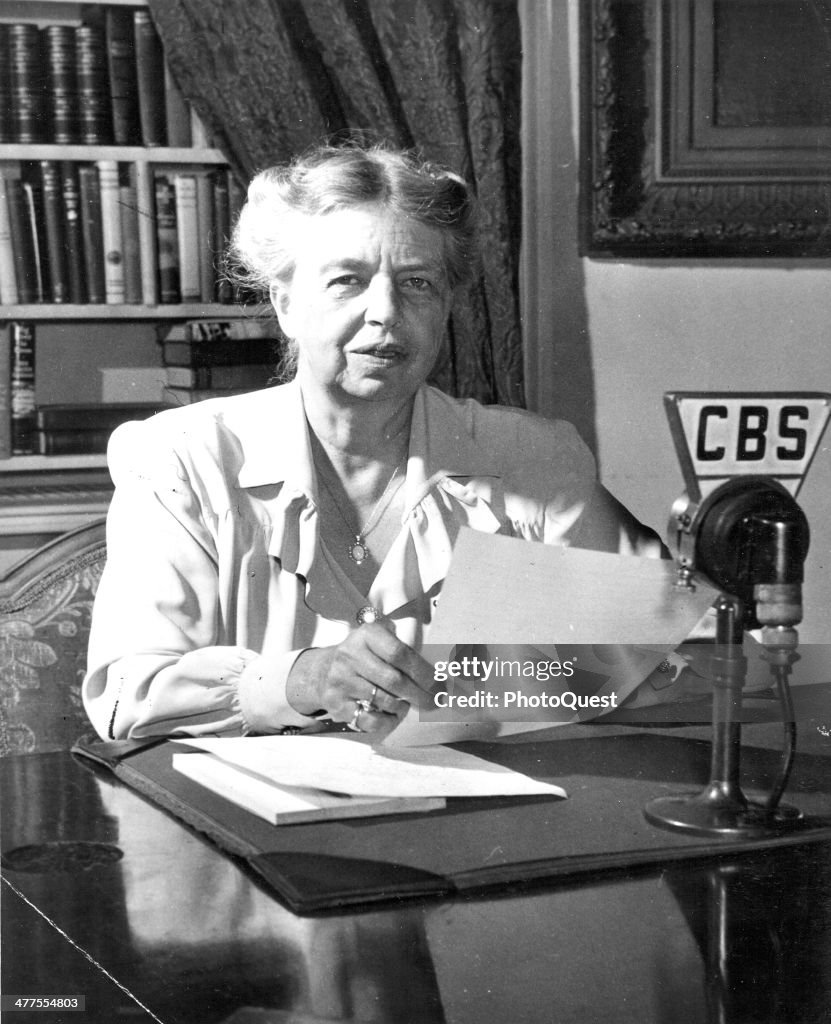 Eleanor Roosevelt One The Radio