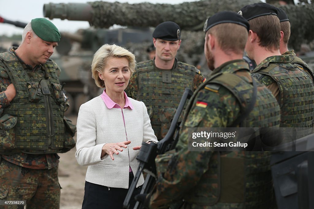 NATO Holds Noble Jump Exercises Of VJTF Forces