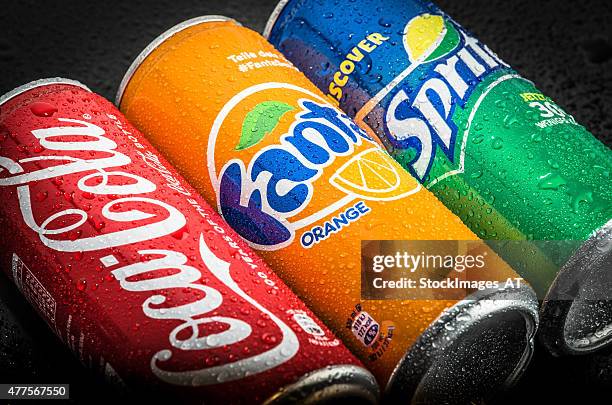 ice cold beverages - sprite soda stock pictures, royalty-free photos & images