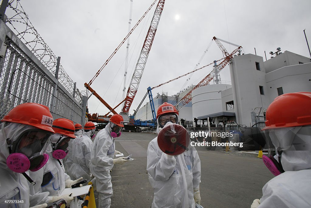 Tour Of Tokyo Electric Power Co. Fukushima Dai-Ichi Nuclear Power Plant