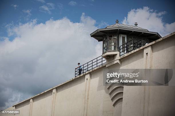 Clinton Correctional Facility is seen on June 18, 2015 in Dannemora, New York. After conducting a manhunt across approximately 10,000 acres for two...