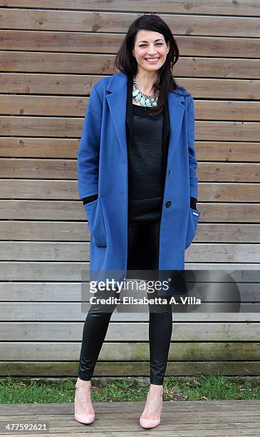 Actress Eleonora Ivone attends 'Maldamore' photocall at Villa Borghese on March 10, 2014 in Rome, Italy.