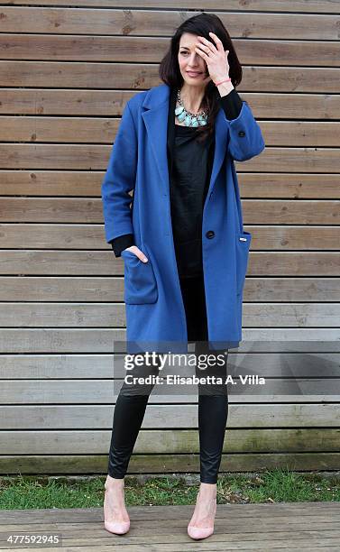 Actress Eleonora Ivone attends 'Maldamore' photocall at Villa Borghese on March 10, 2014 in Rome, Italy.