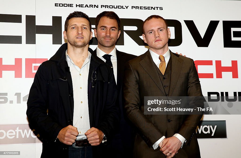 Carl Froch v George Groves - Wembley Press Conference