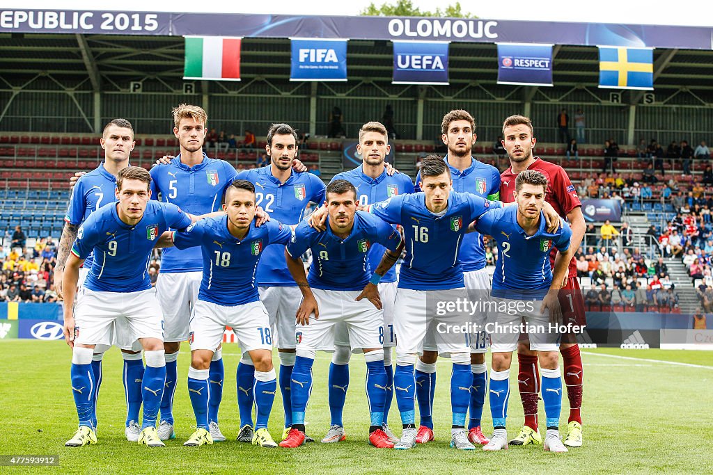 Italy v Sweden - UEFA Under21 European Championship 2015