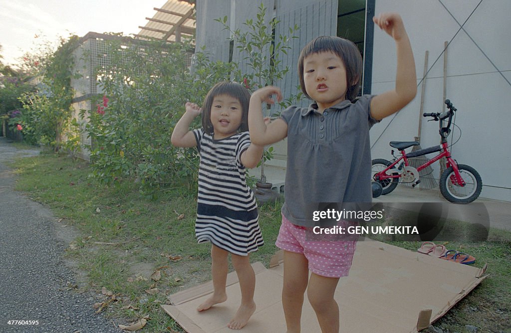 Portrait of sisters