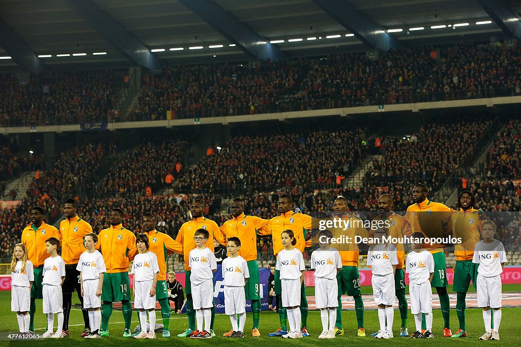 Belgium v Ivory Coast - International Friendly