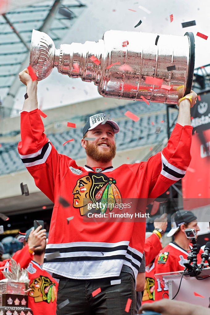 Chicago Celebratory Parade & Rally Honoring The 2015 Stanley Cup Champions, The Chicago Blackhawks
