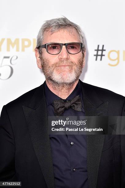 Tcheky Karyo attends the closing ceremony of the 55th Monte-Carlo Television Festival on June 18 in Monaco.