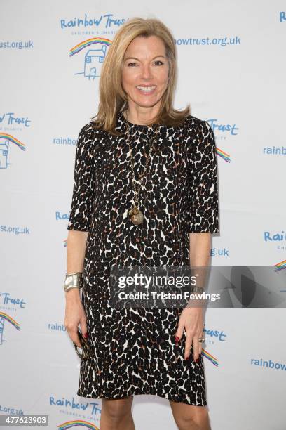 Mary Nightingale attends the Trust In Fashion Fundraiser in aid of The Rainbow Trust at The Savoy Hotel on March 10, 2014 in London, England.