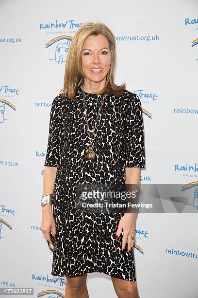Mary Nightingale attends the Trust In Fashion Fundraiser in aid of The Rainbow Trust at The Savoy Hotel on March 10, 2014 in London, England.