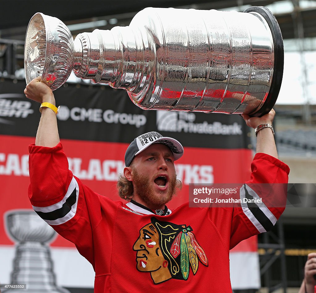 Chicago Blackhawks Victory Parade And Rally